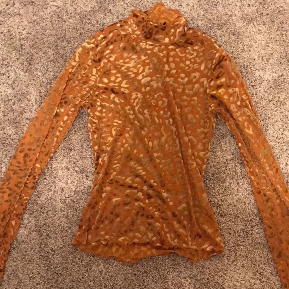 Long sleeve turtle neck